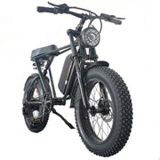 GreenTrip C91 Fatbike 1000W - Svart